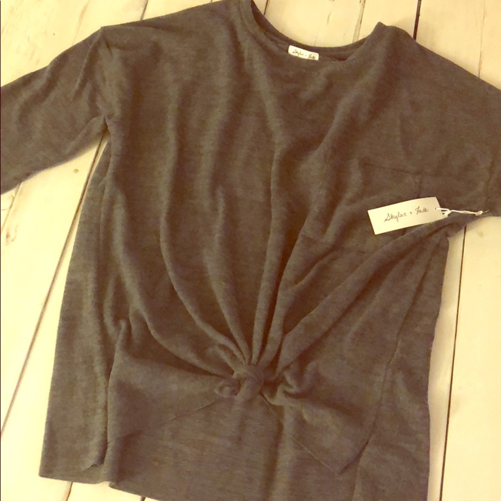 Tie Front t-shirt